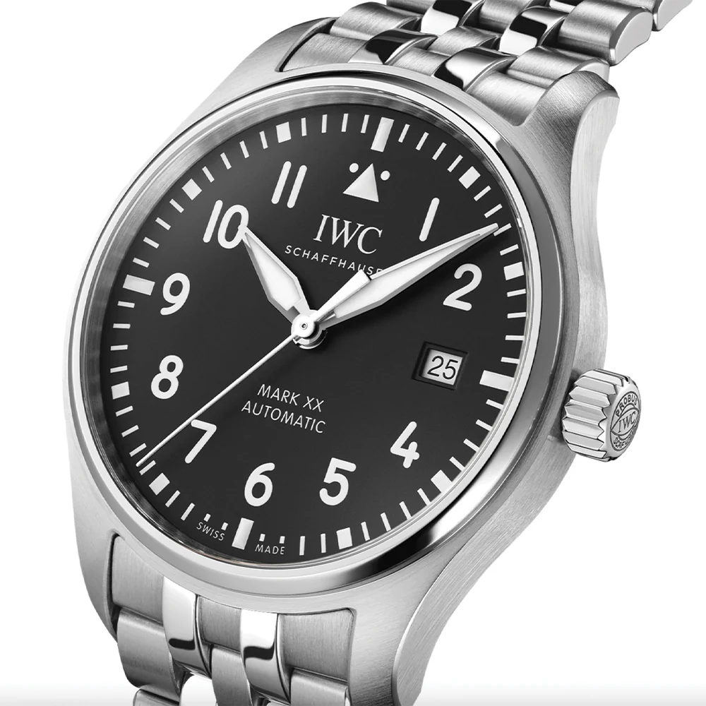 Pilot's Watch Automatic Mark XX 40mm - Black on Bracelet - Image 2