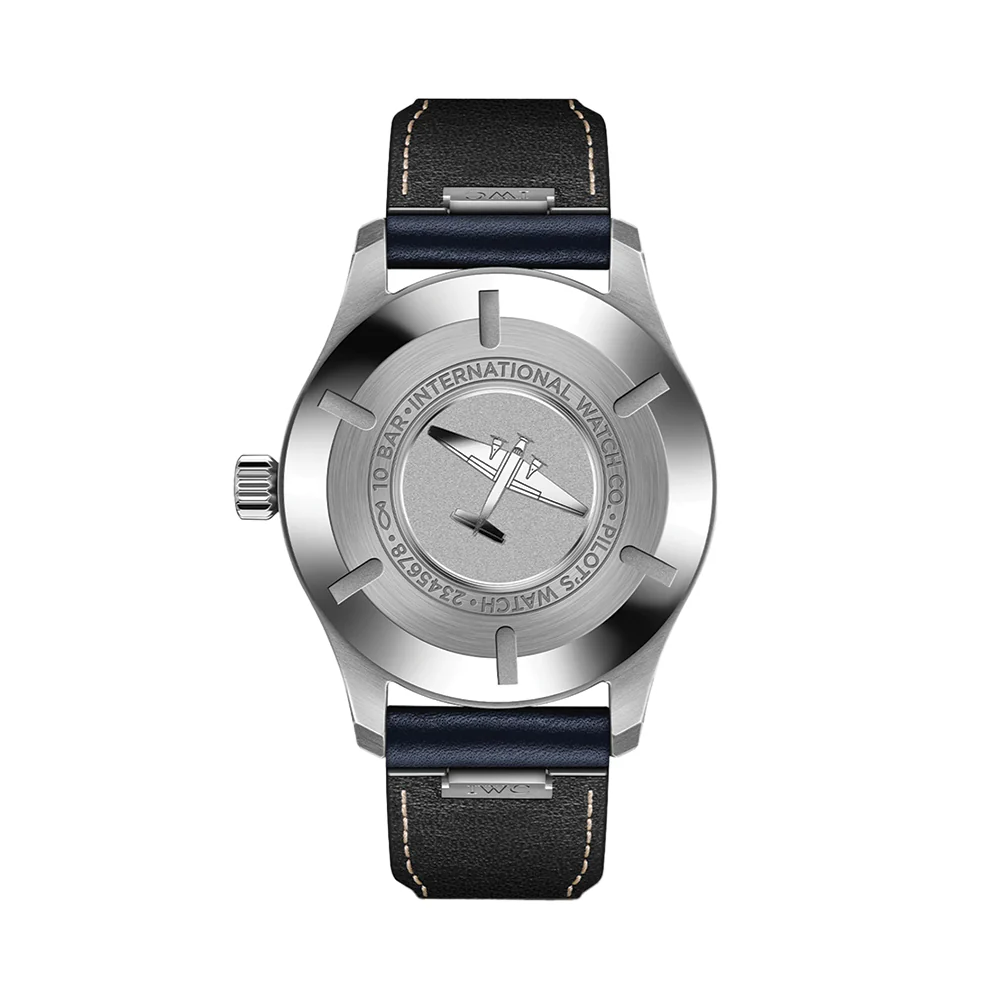 Pilot's Watch Automatic Mark XX 40mm - Blue on Leather Strap - Image 3