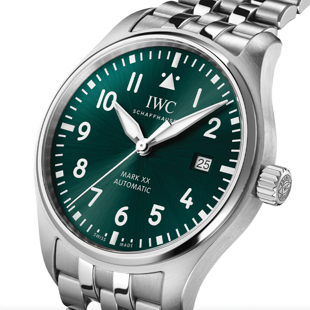 Pilot's Watch Automatic Mark XX 40mm - Green on Bracelet - Image 2