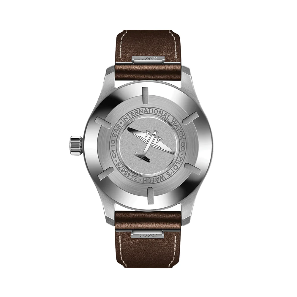 Pilot's Watch Automatic Mark XX 40mm - Green on Leather Strap - Image 3
