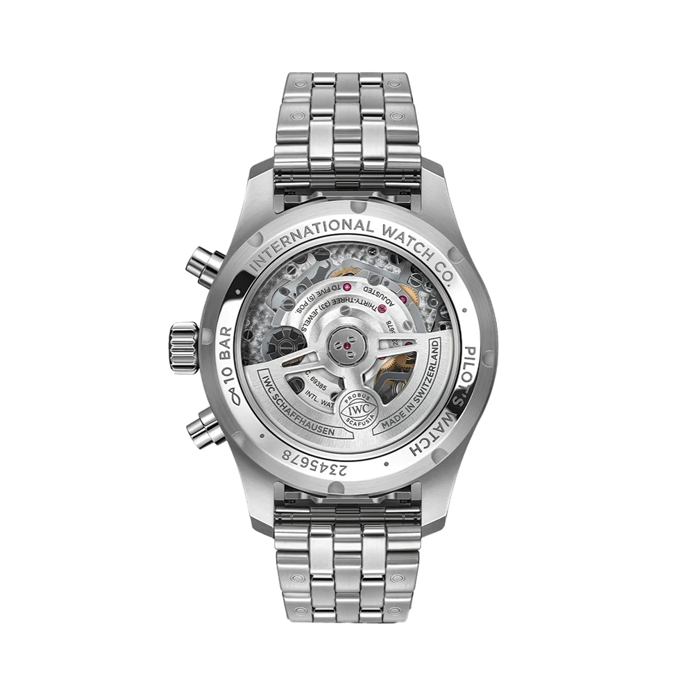 Pilot's Watch Chronograph 41mm - Blue on Bracelet - Image 3