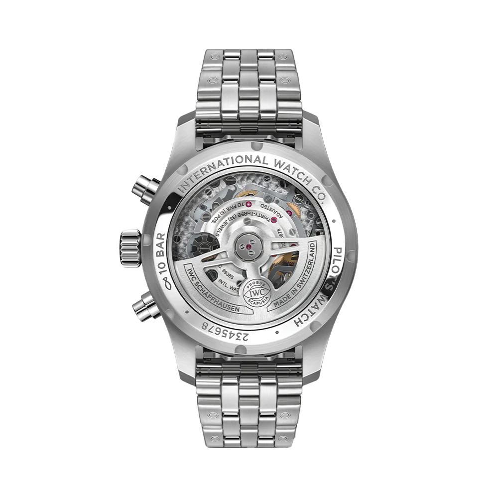 Pilot's Watch Chronograph 41mm - Green on Bracelet - Image 3