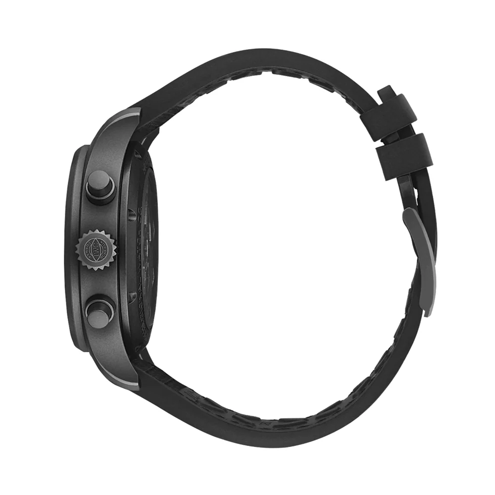 Pilot's Watch Chronograph TOP GUN Ceratanium® Case 41mm - Black on Rubber Strap - Image 5
