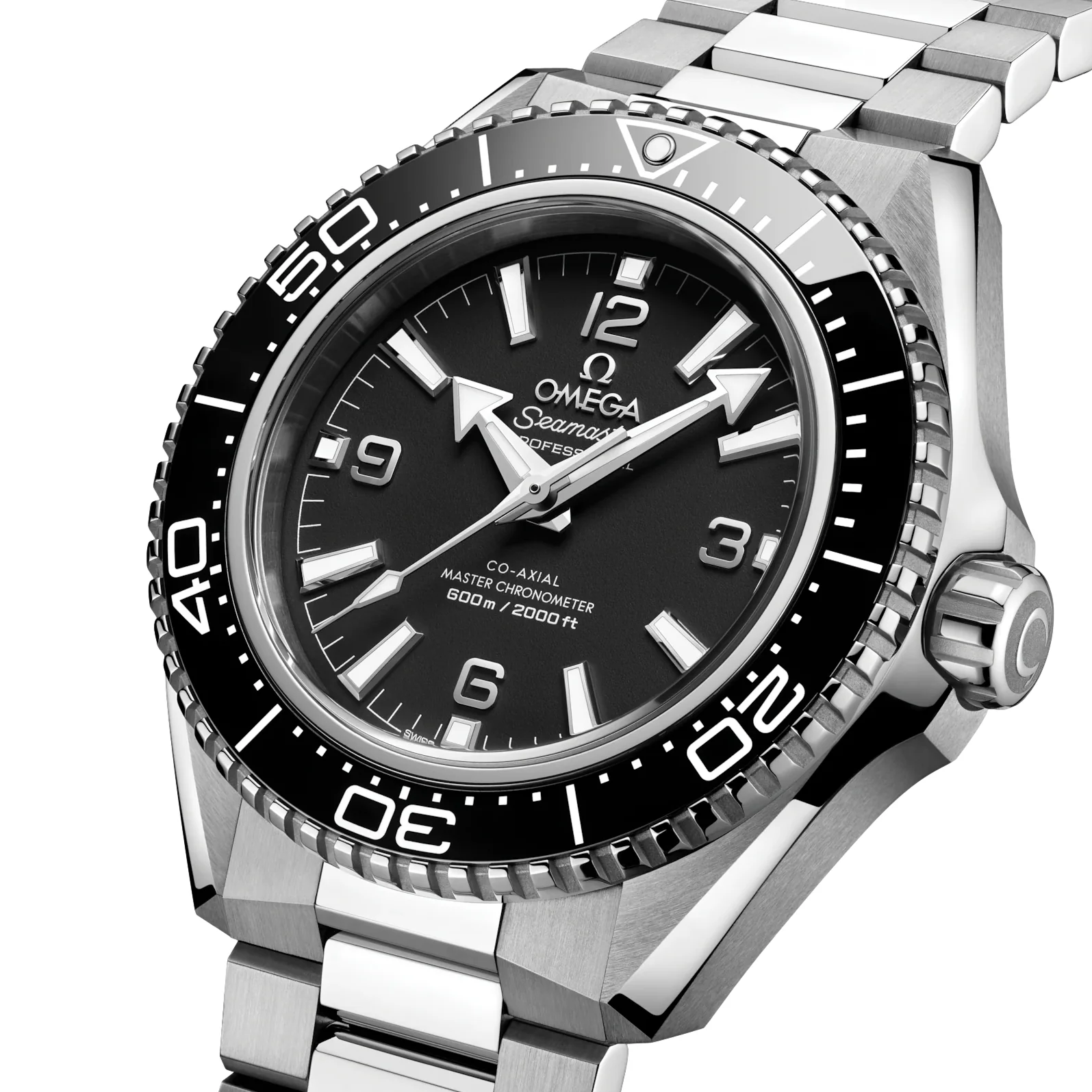 Seamaster Planet Ocean 600M 42mm - Black on Bracelet - Image 2