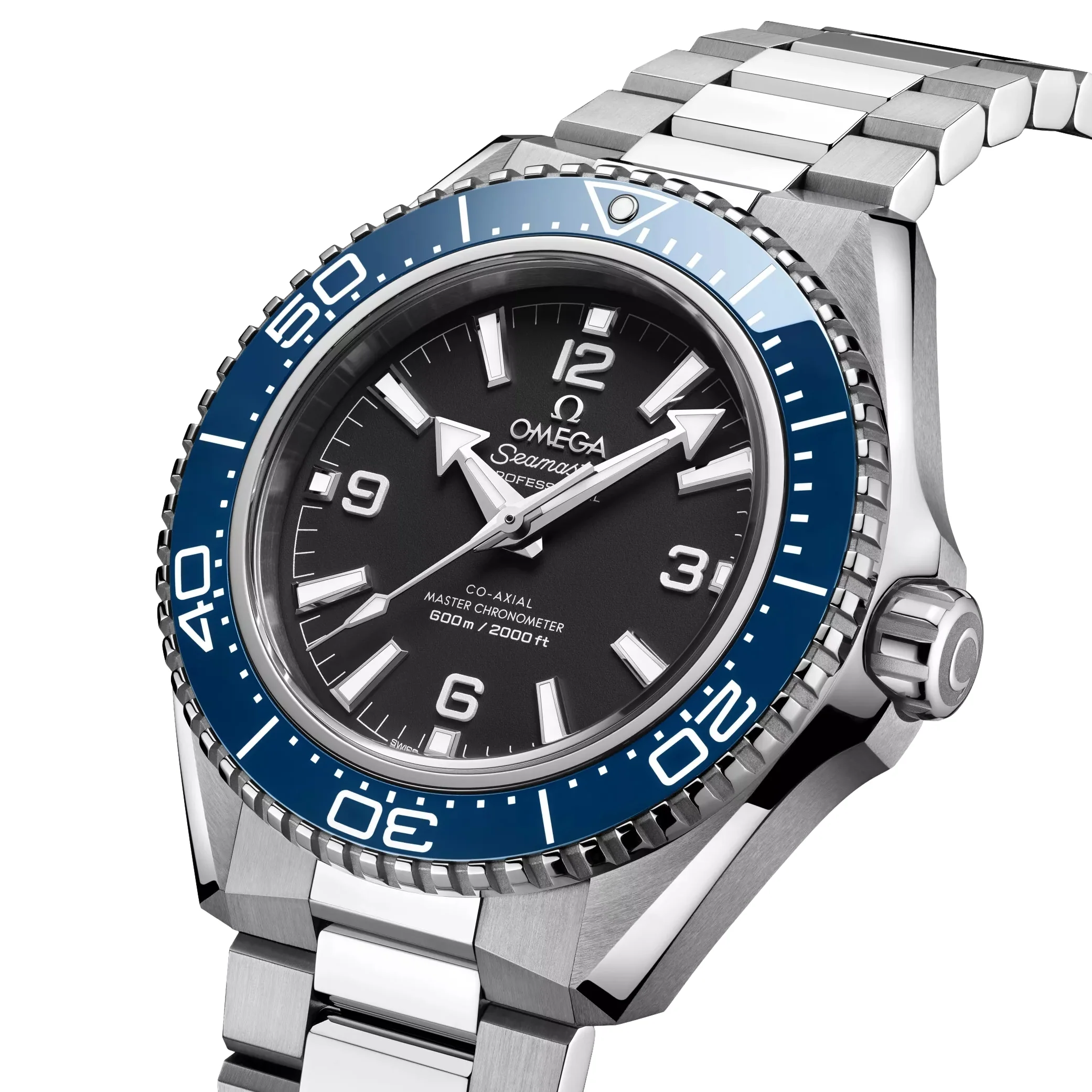 Seamaster Planet Ocean 600M 42mm - Black and Blue on Bracelet - Image 2