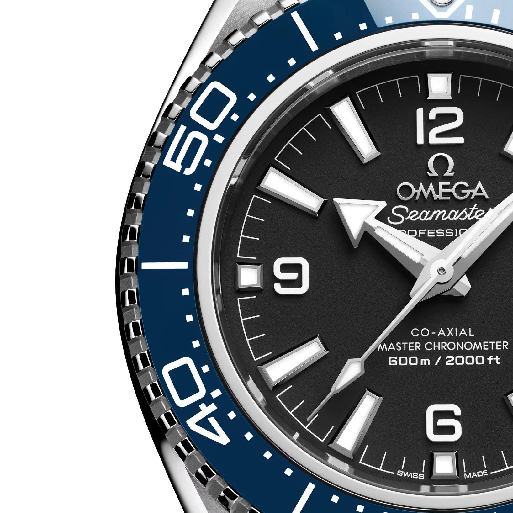 Seamaster Planet Ocean 600M 42mm - Black and Blue on Bracelet - Image 4