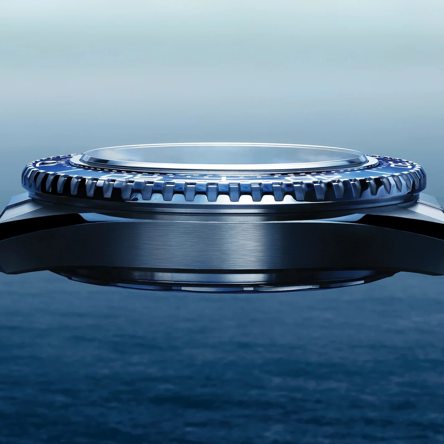 Seamaster Planet Ocean 600M 42mm - Black and Blue on Bracelet - Image 6