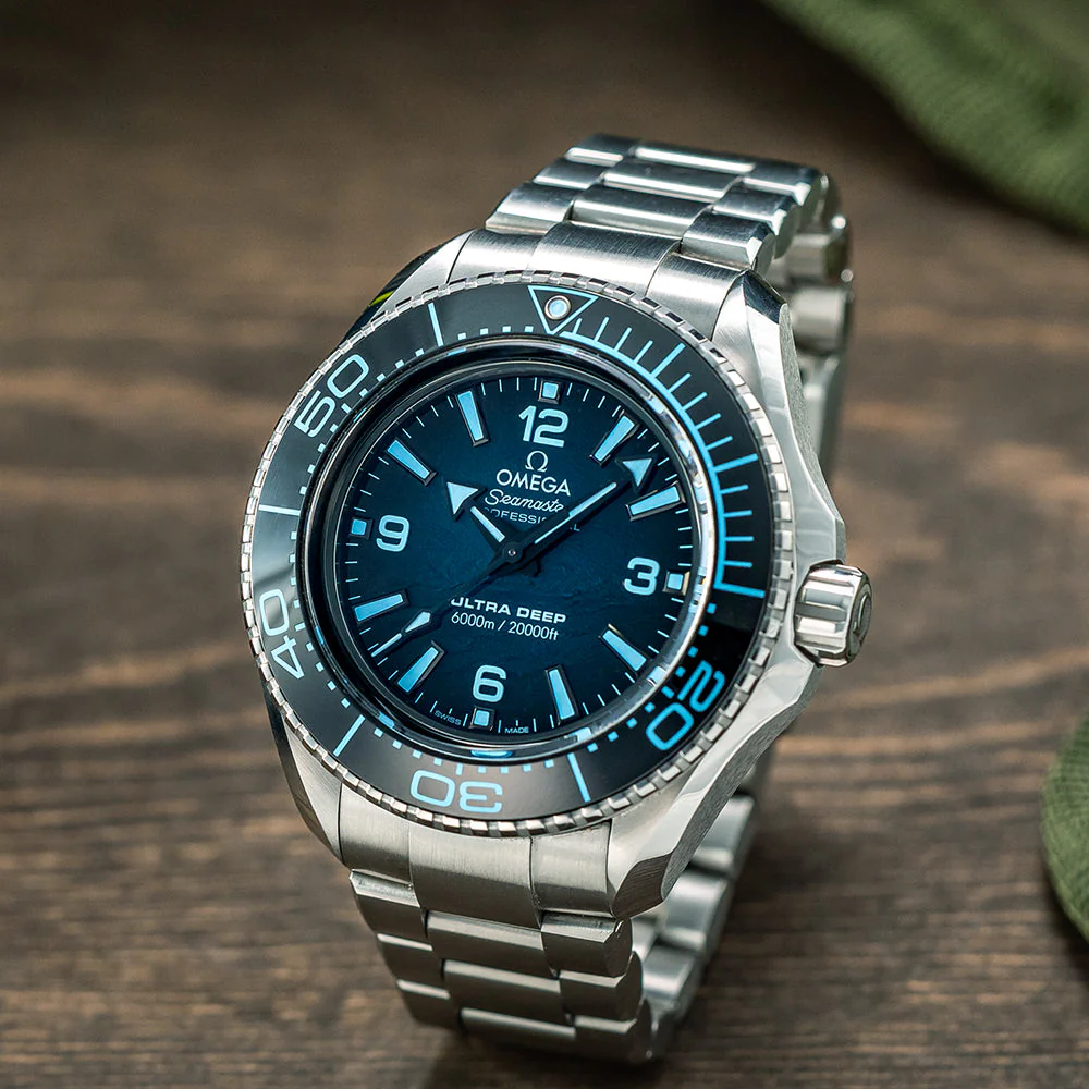 Seamaster Planet Ocean Ultra Deep 6000M 45.5 mm - Blue on Bracelet - Image 3