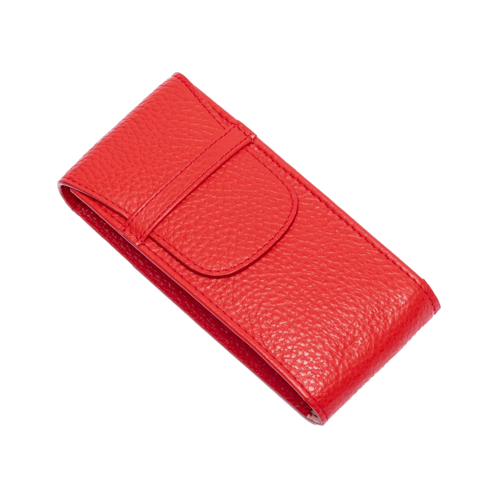 Portobello Single Watch Pouch - Red - Image 2