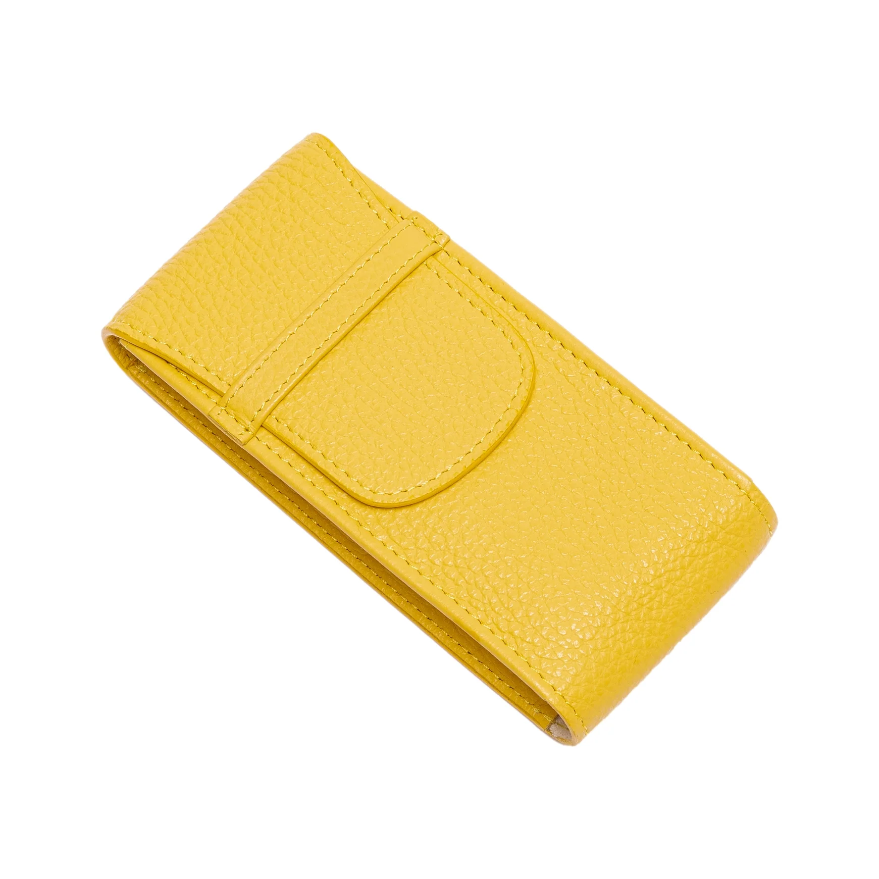 Portobello Single Watch Pouch - Yellow - Image 2