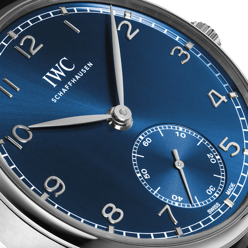 Portugieser Automatic 40mm - Blue on Leather Strap - Image 3
