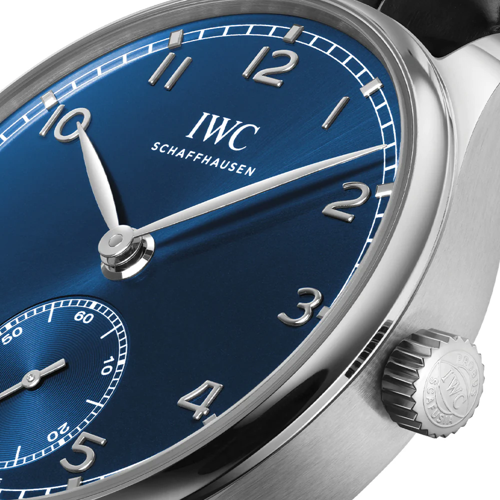Portugieser Automatic 40mm - Blue on Leather Strap - Image 4