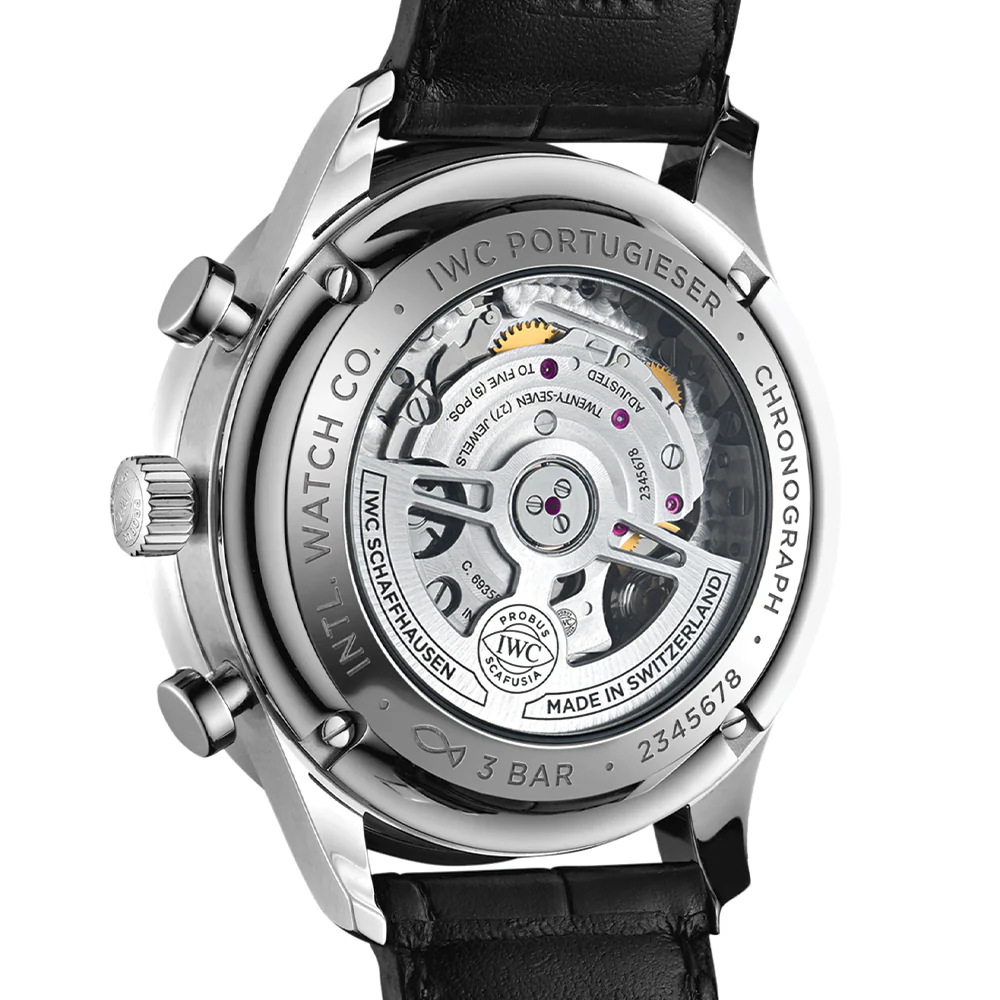 Portugieser Chronograph 41mm - Blue on Leather Strap - Image 5