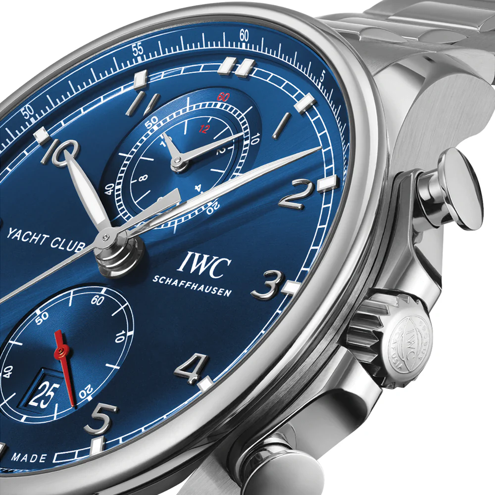 Portugieser Yacht Club Chronograph 44.6mm - Blue on Bracelet - Image 3