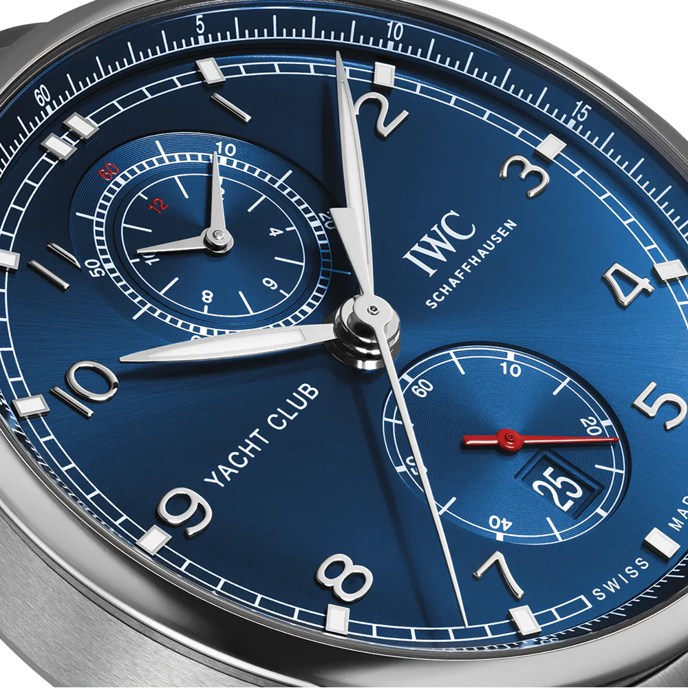 Portugieser Yacht Club Chronograph 44.6mm - Blue on Bracelet - Image 4