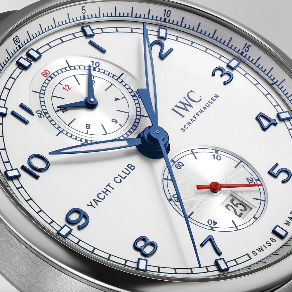 Portugieser Yacht Club Chronograph 44.6mm - Silver-Plated on Bracelet - Image 3