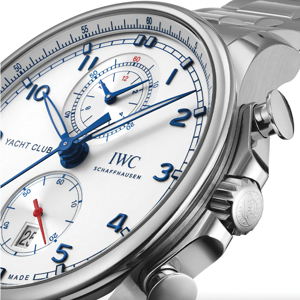 Portugieser Yacht Club Chronograph 44.6mm - Silver-Plated on Bracelet - Image 4
