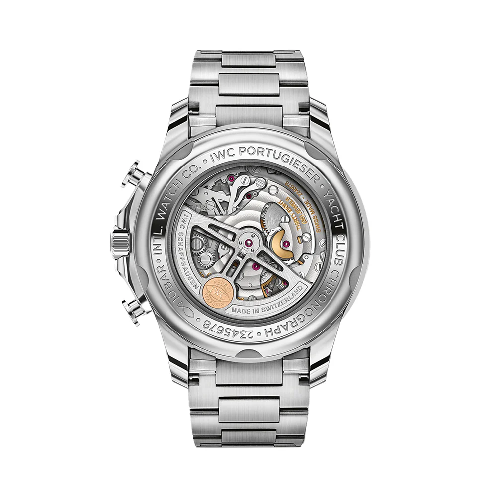 Portugieser Yacht Club Chronograph 44.6mm - Silver-Plated on Bracelet - Image 5
