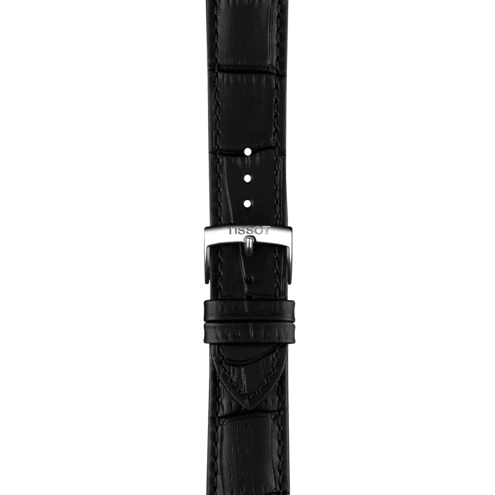 PR 100 Quartz 40mm - Black on Leather Strap - Image 5