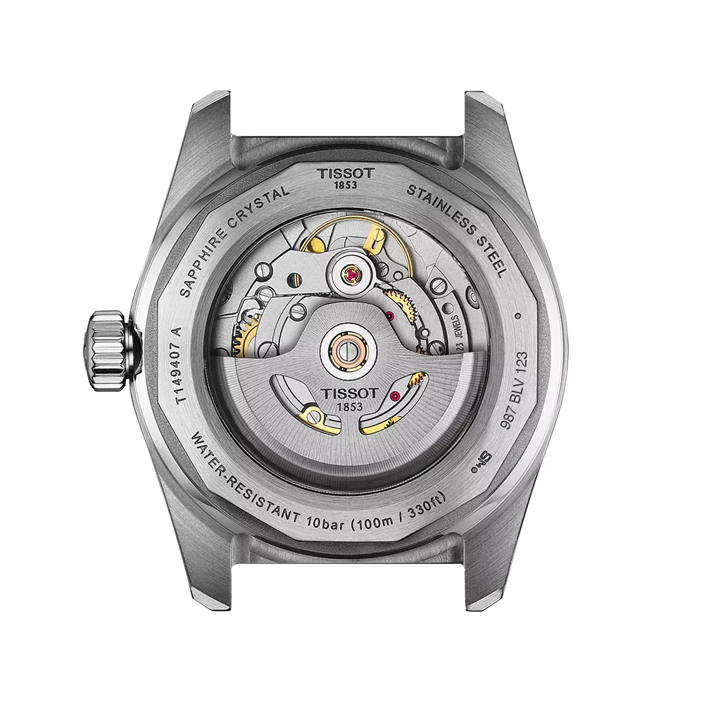 PR516 Powermatic 80 38mm - Black on Bracelet - Image 3
