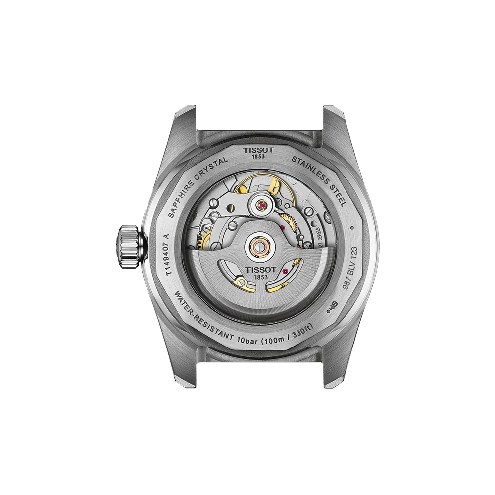 PR516 Powermatic 80 38mm - Blue-Black on Bracelet - Image 3