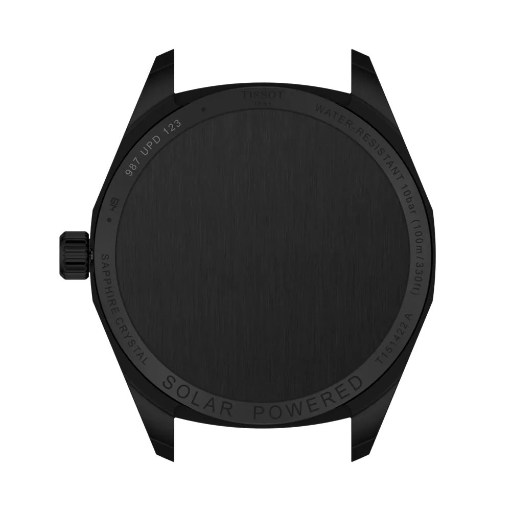 PRC 100 Solar Quartz 39mm - Black on Bracelet - Image 7