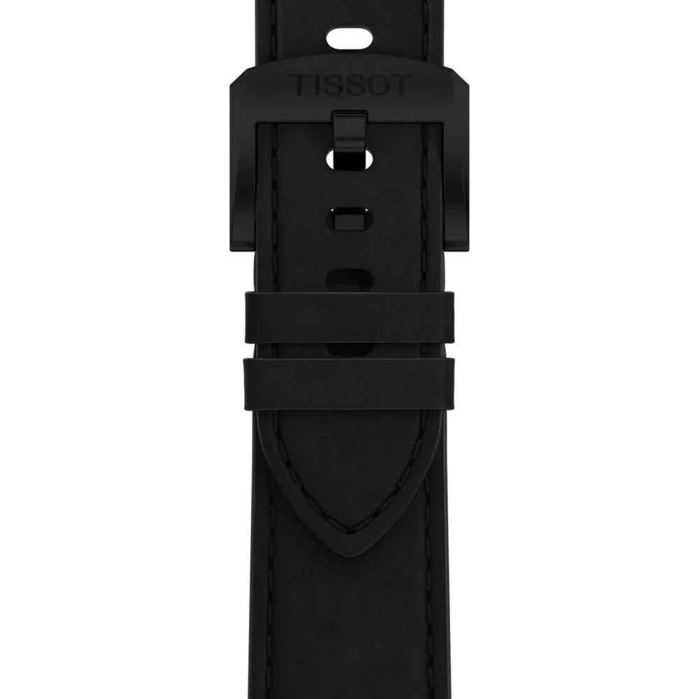 PRC 100 Solar Quartz 39mm - Black on Leather Strap - Image 7