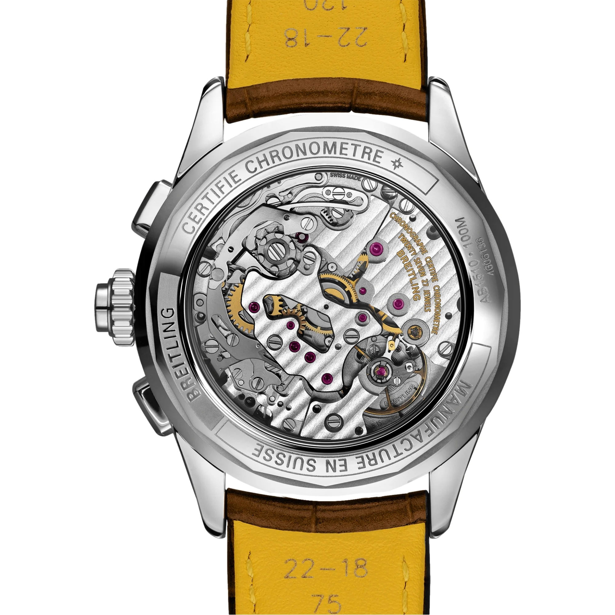 Premier B15 Duograph 42mm - Blue on Leather Strap - Image 6