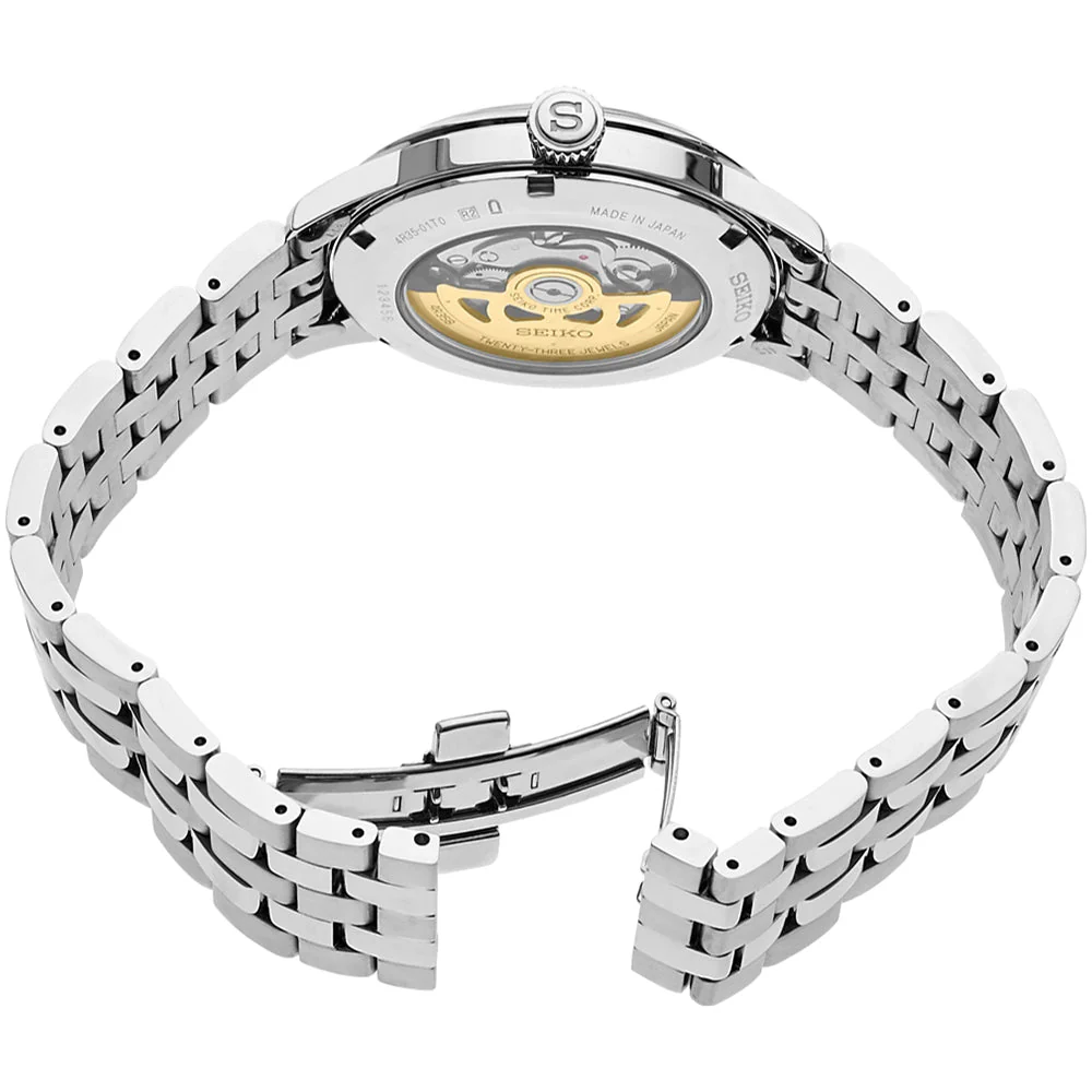 SRPB41 Presage Cocktail Time 40.5mm - Blue on Bracelet - Image 5