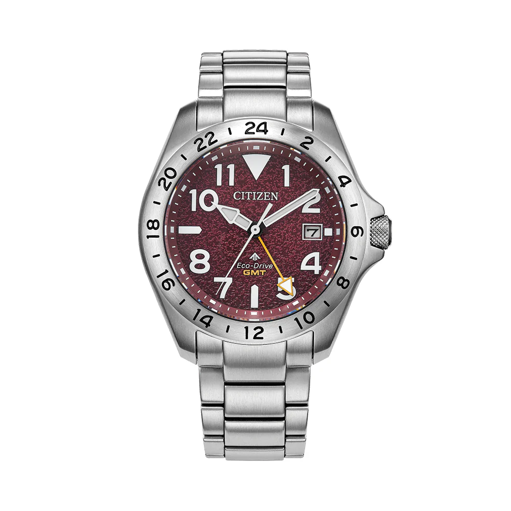 Promaster Land GMT 39.5mm - Red on Bracelet