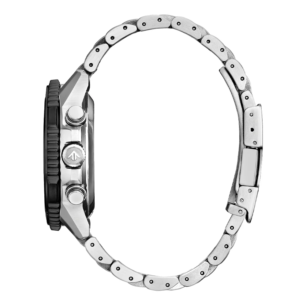 Promaster Navihawk Eco-Drive 40mm - Salmon on Bracelet - Image 4