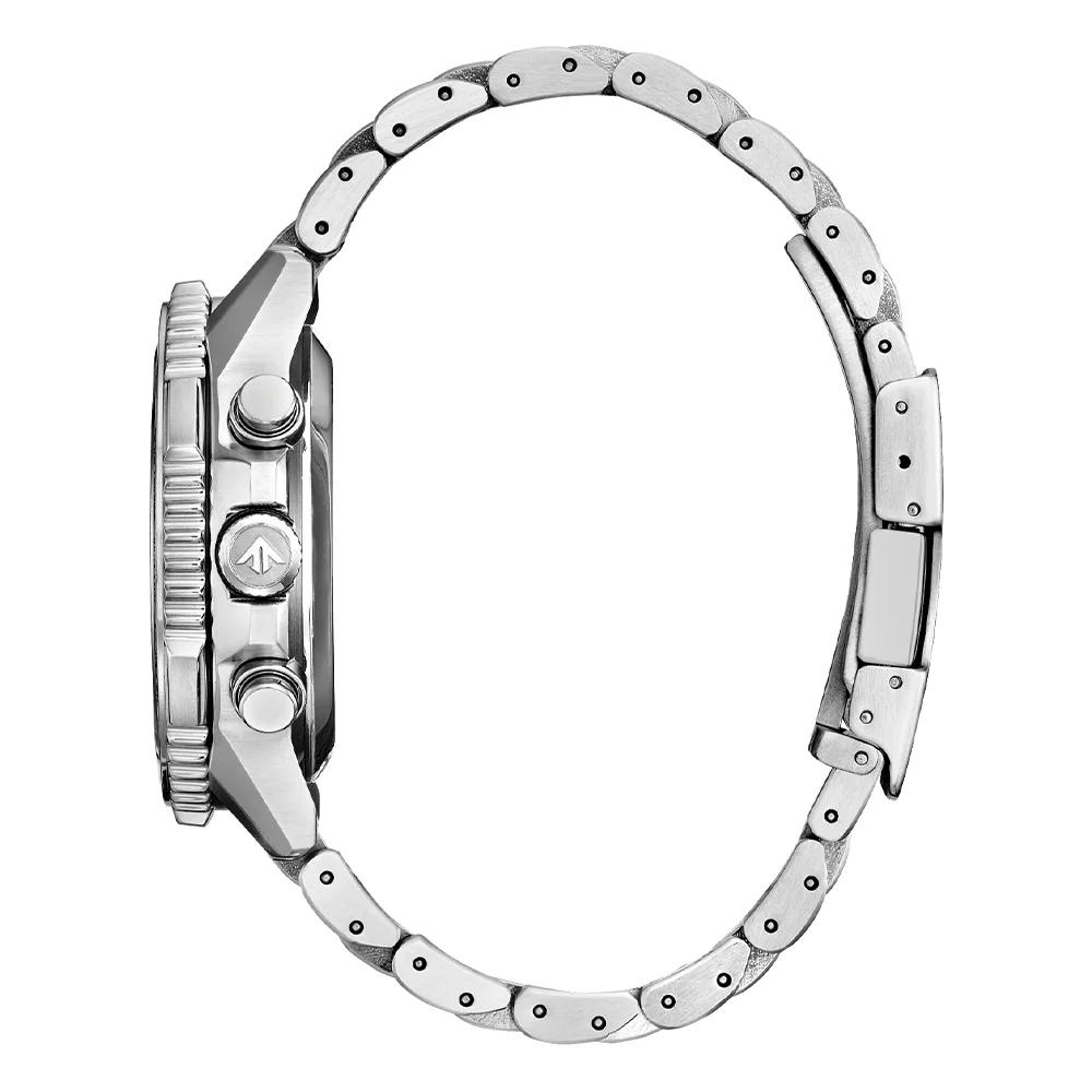 Promaster Navihawk Eco-Drive 40mm - Silver on Bracelet - Image 4