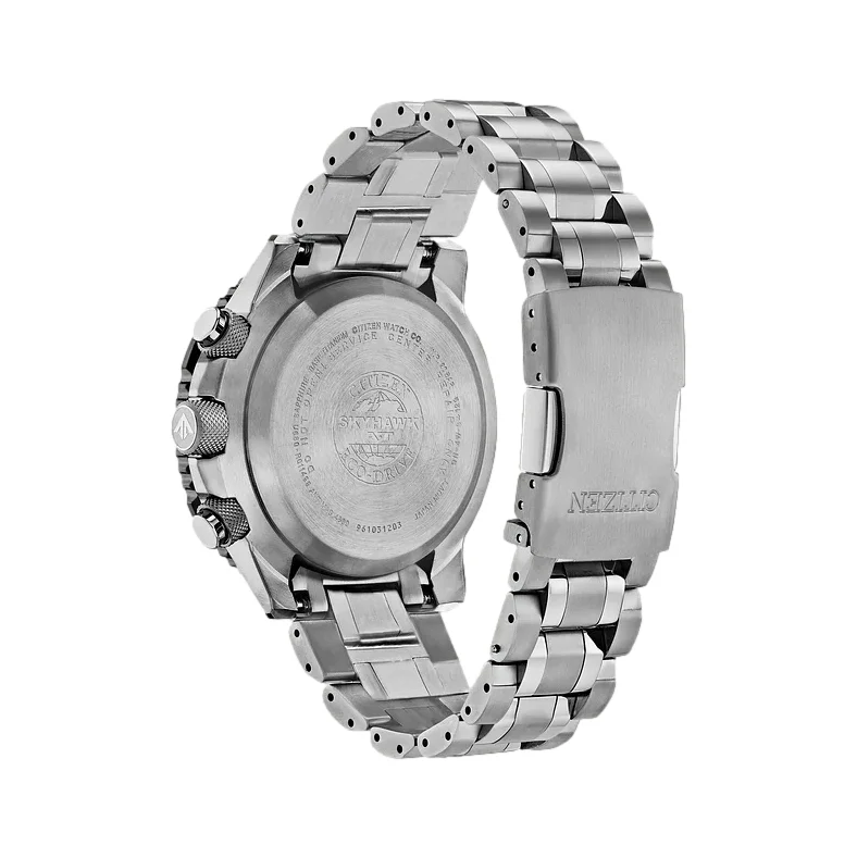 Promaster Skyhawk A-T Atomic Timekeeping Super Titanium™ 45mm - Black on Bracelet - Image 3