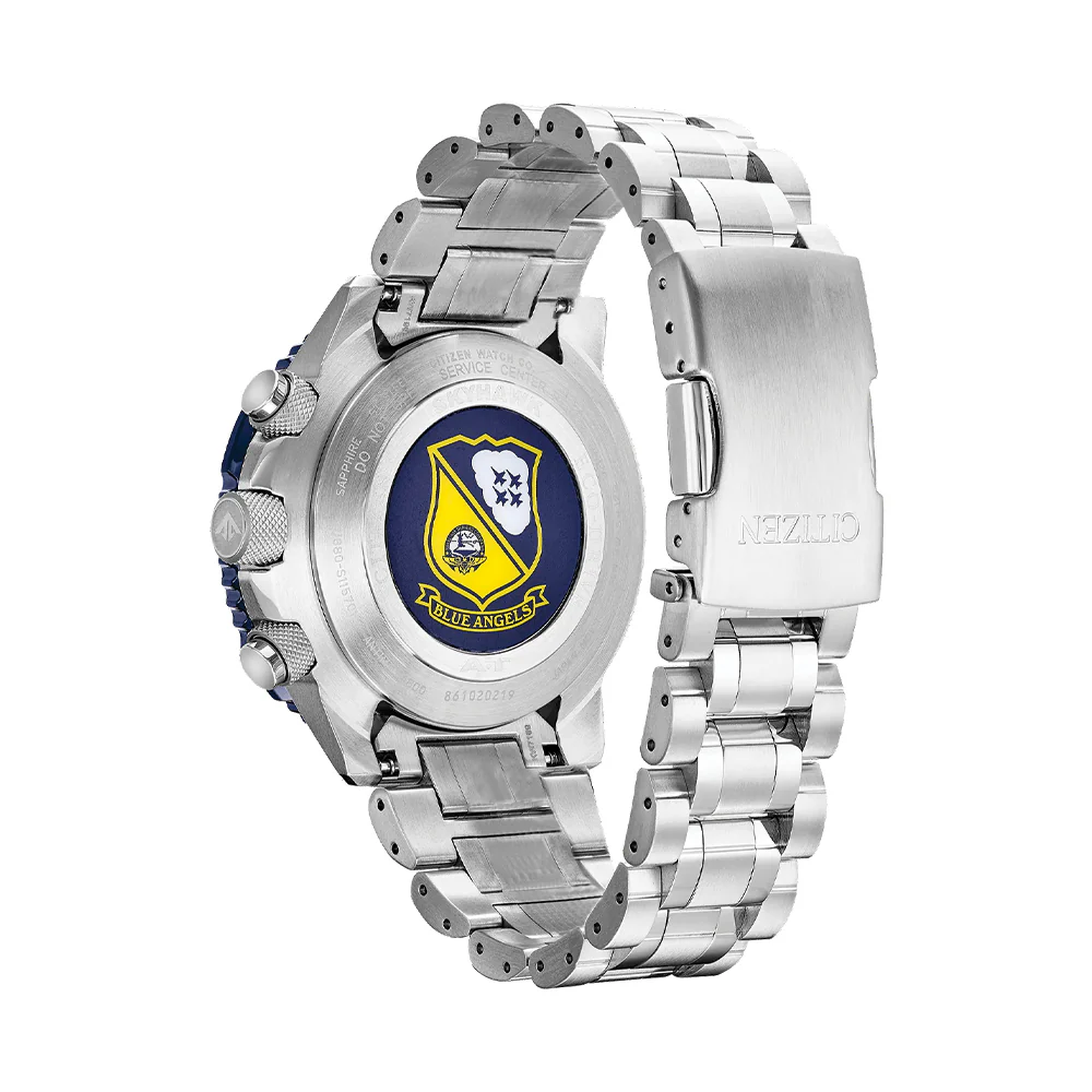 Promaster Skyhawk A-T Blue Angels 45mm - Black on Bracelet - Image 3