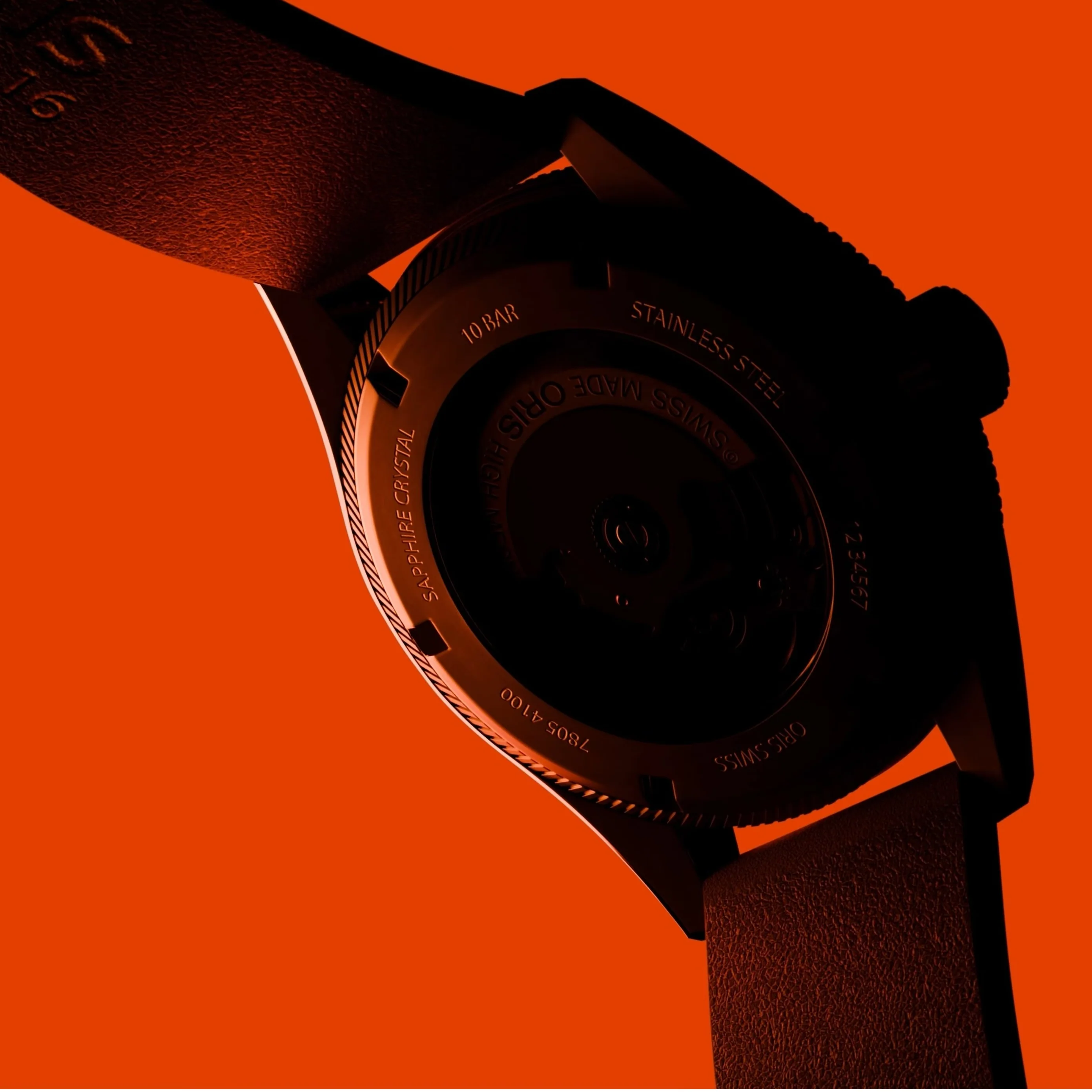 ProPilot Date 41mm - Chalk Grey on Leather Strap - Image 11