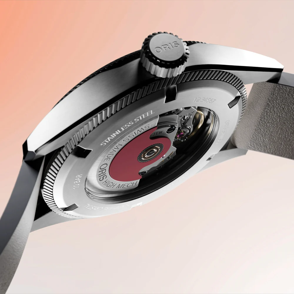 ProPilot Date 41mm - Chalk Grey on Leather Strap - Image 12