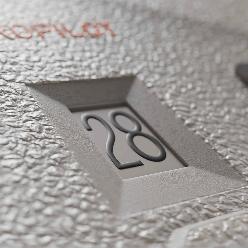 ProPilot Date 41mm - Chalk Grey on Leather Strap - Image 9