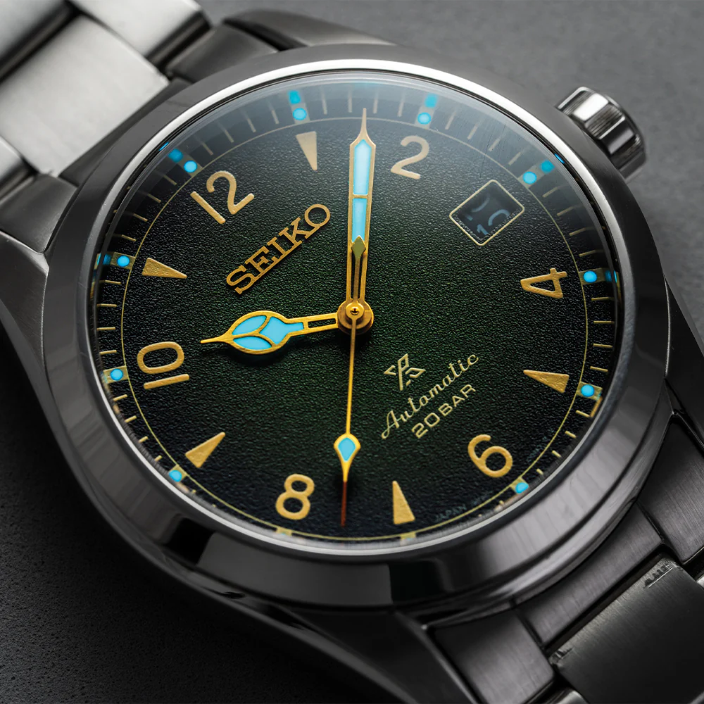 SPB155 Prospex Land 'Alpinist' 38mm - Green on Bracelet - Image 4