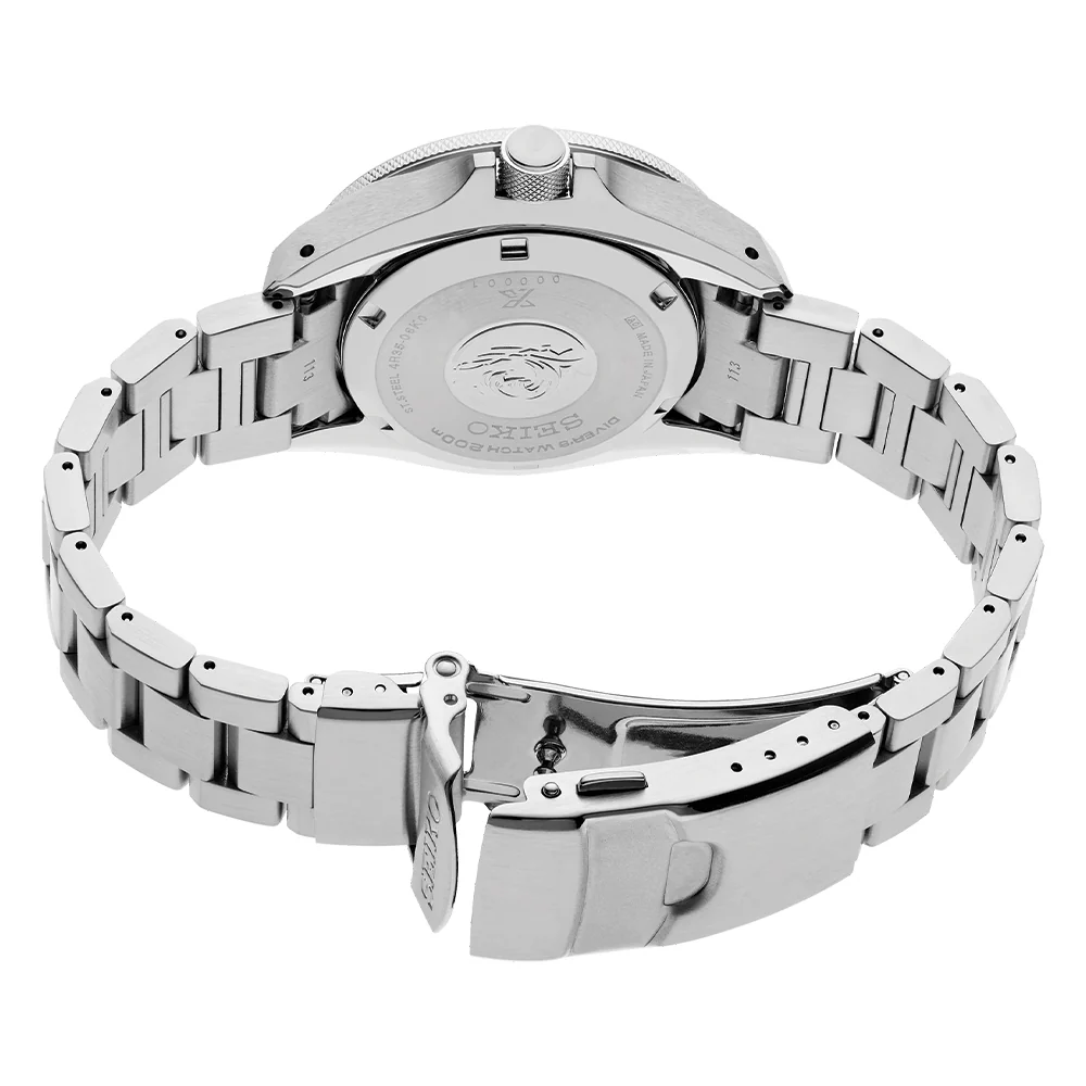 SRPL13 Prospex Samurai Diver 41.7mm - Black on Bracelet - Image 5