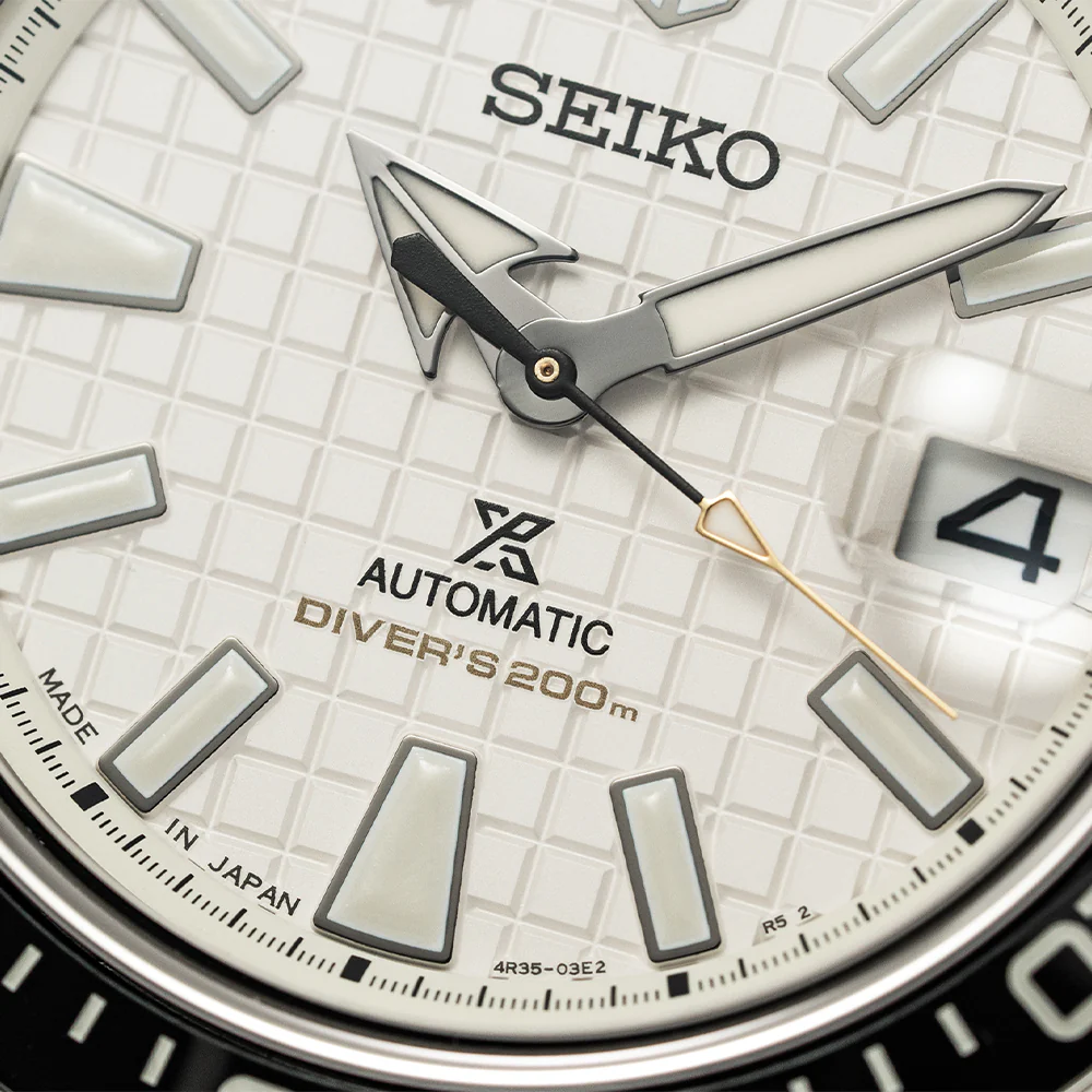 SRPE37 Prospex Sea 44mm - White on Rubber Strap - Image 4