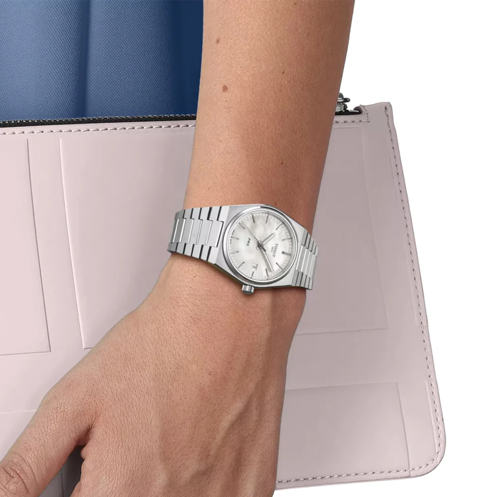 PRX Quartz 35mm - White MOP on Bracelet - Image 2