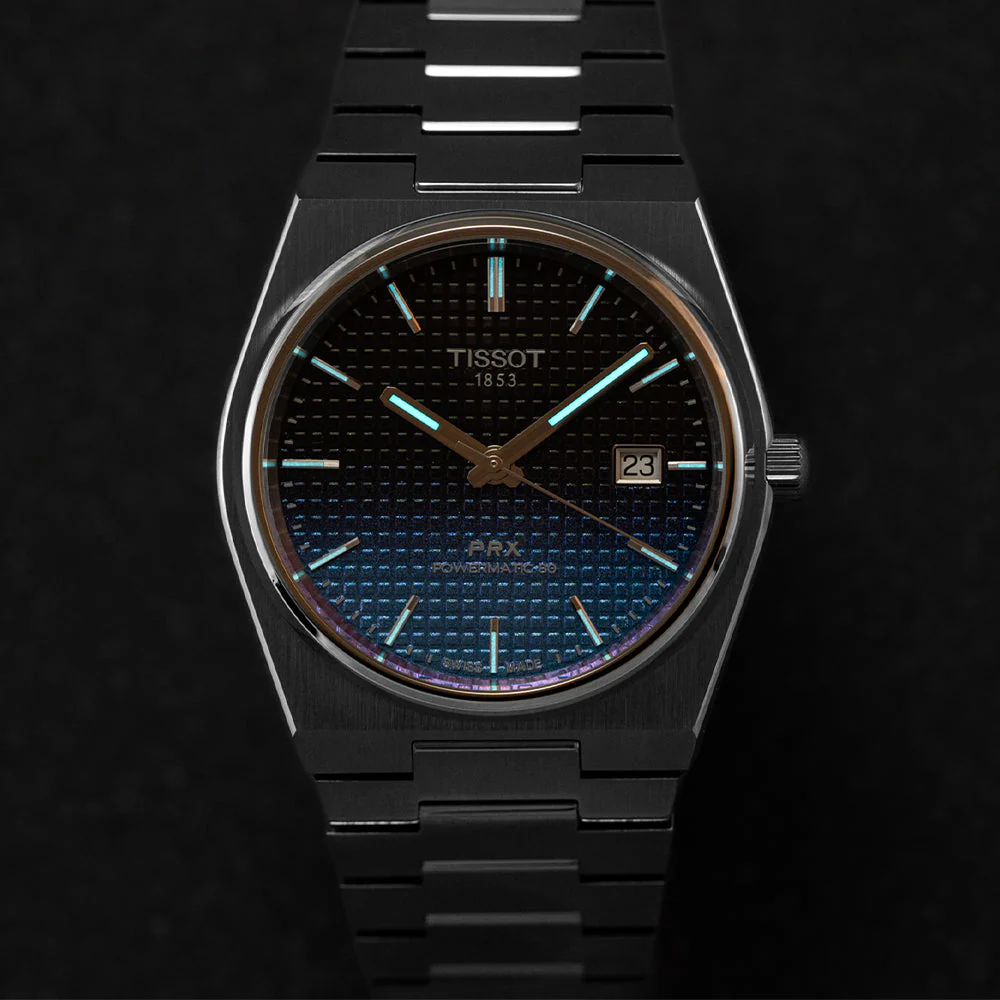 PRX Automatic Powermatic 80 40mm - Black Gradient on Bracelet - Image 4