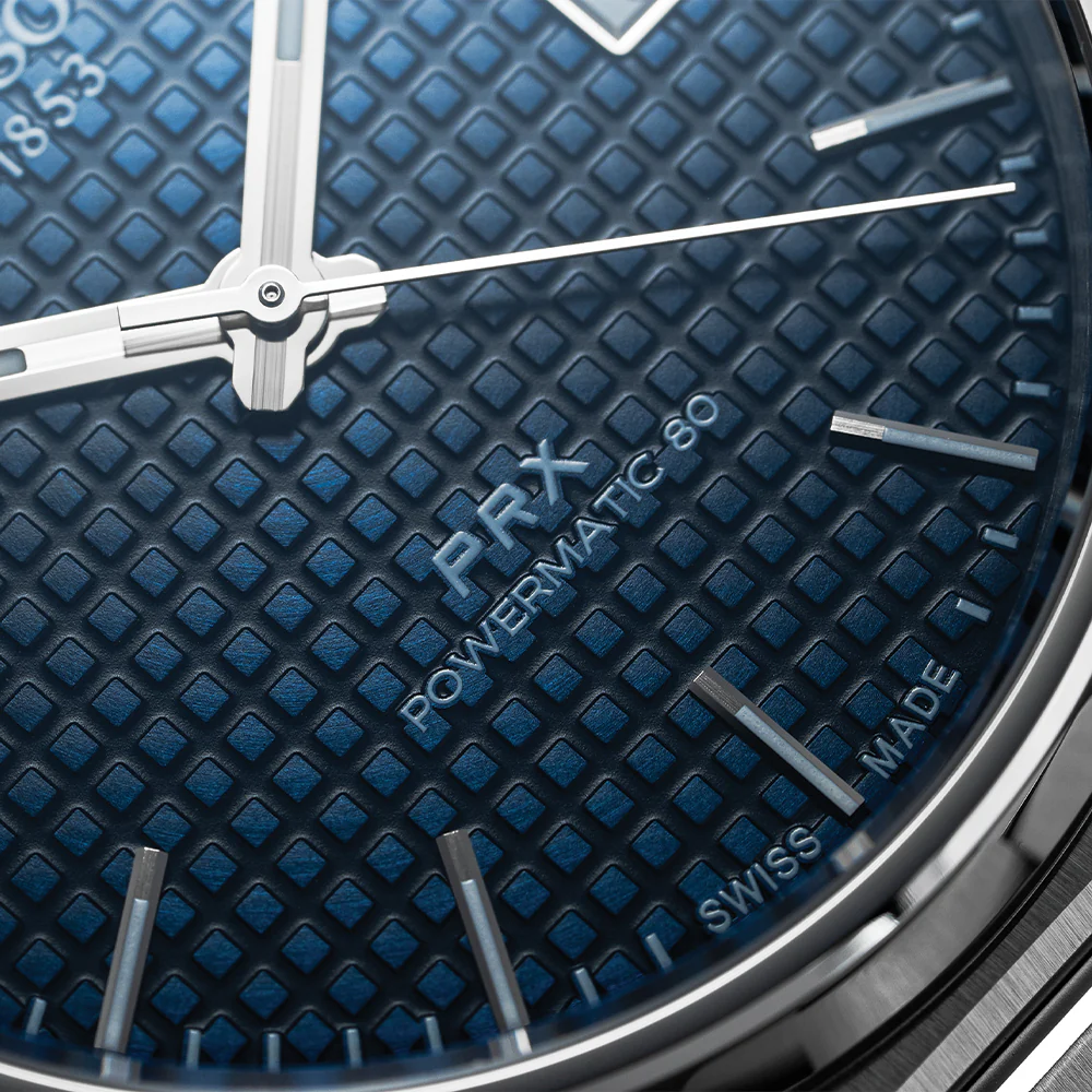 PRX Automatic Powermatic 80 40mm - Blue on Bracelet - Image 5