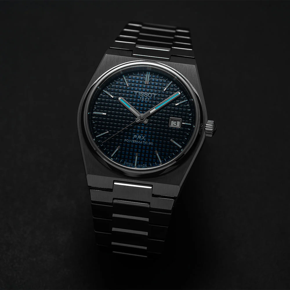 PRX Automatic Powermatic 80 40mm - Blue on Bracelet - Image 8