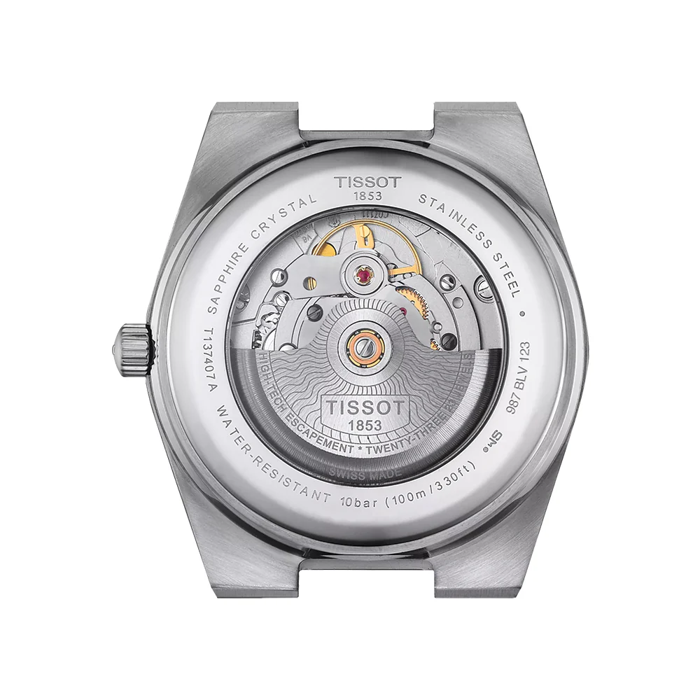 PRX Automatic Powermatic 80 40mm Black on Rubber Strap - Image 5