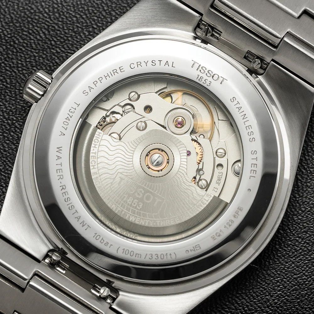 PRX "Glacier" Automatic Powermatic 80 40mm - Ice Blue on Bracelet - Image 9