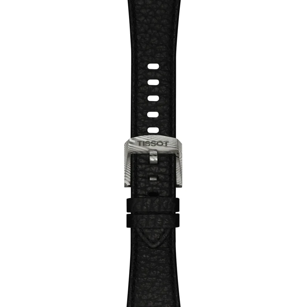 PRX Damascus Powermatic 80 38mm - Grey on Leather Strap - Image 7