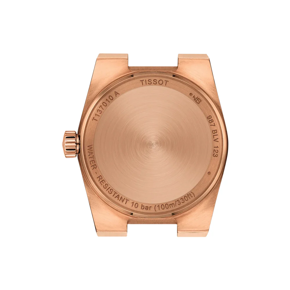 PRX Quartz PVD Coated Rose Gold w/ Diamonds 25mm - Pink on Bracelet - Image 5