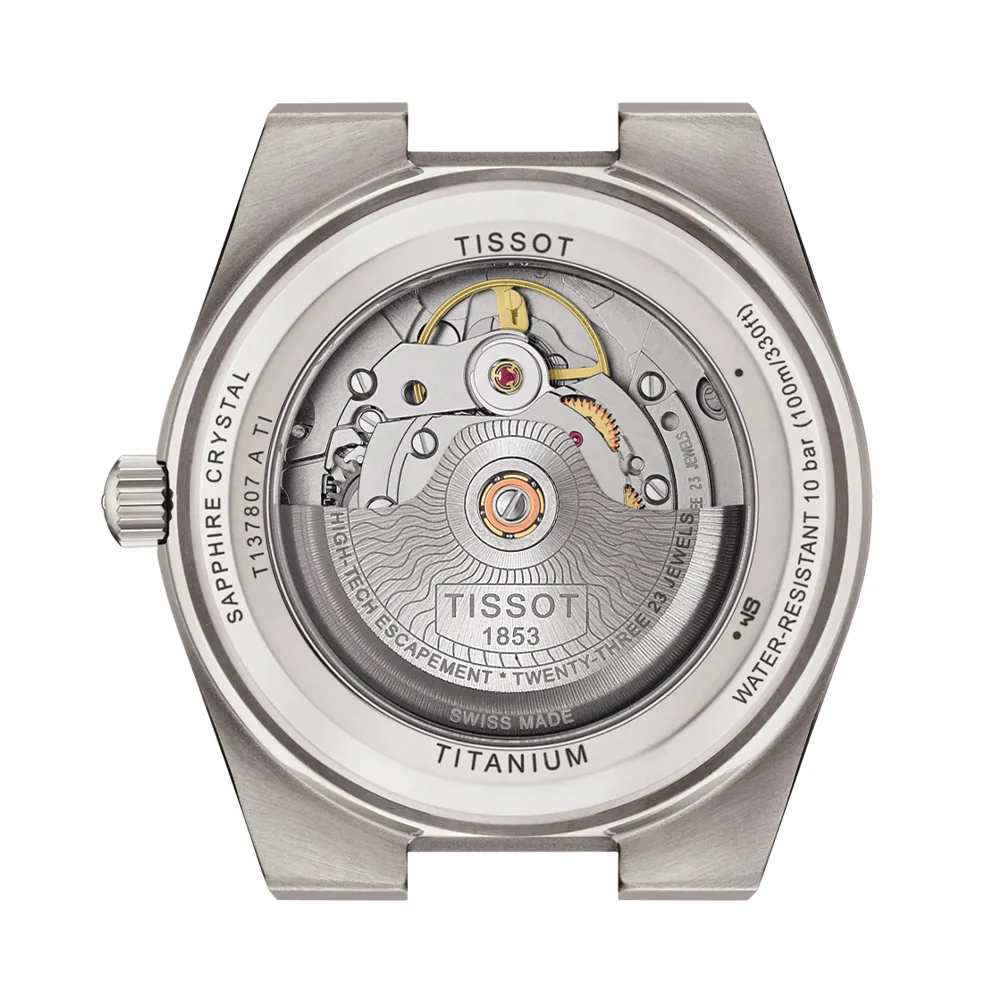PRX Powermatic 80 Titanium 38mm - Blue on Bracelet - Image 3