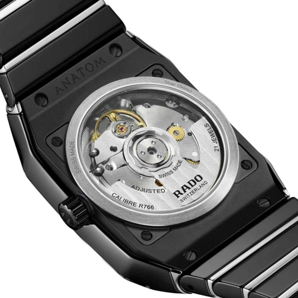 Anatom Automatic Ceramic 32.5mm - Black on Bracelet - Image 4